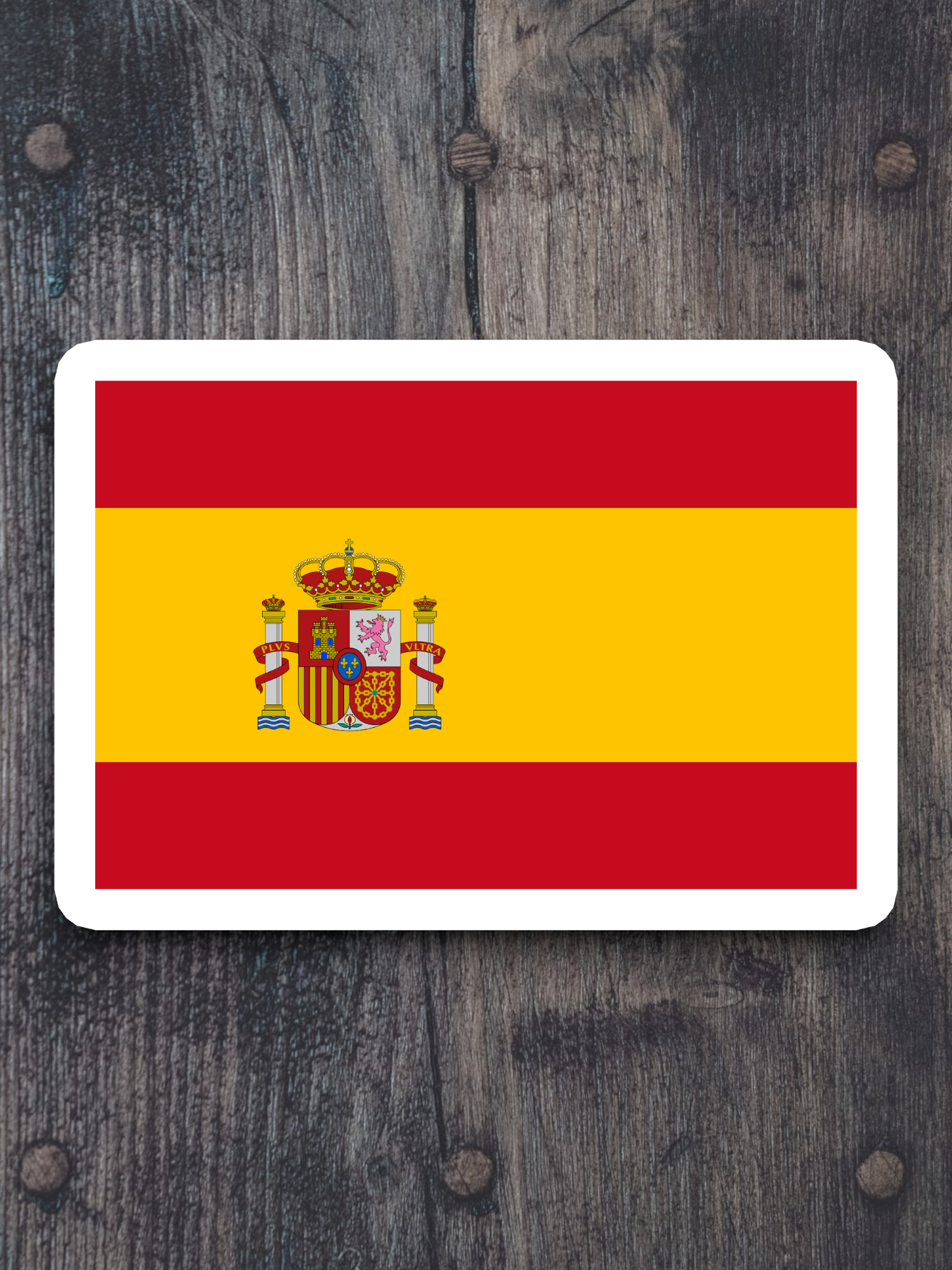 Spain Flag - International Country Flag Sticker