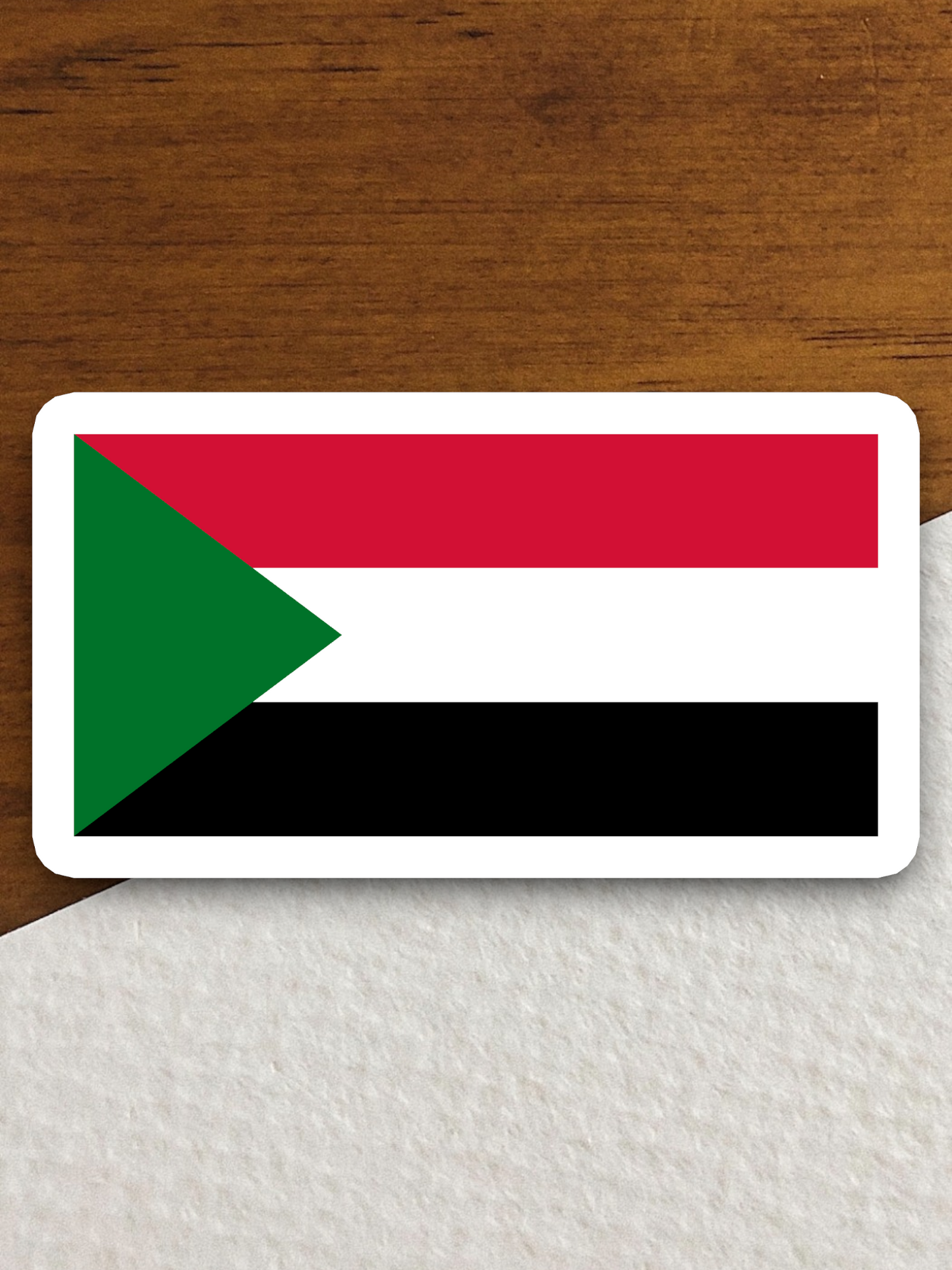 Sudan Flag - International Country Flag Sticker