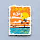 Summer Vibes Travel Sticker