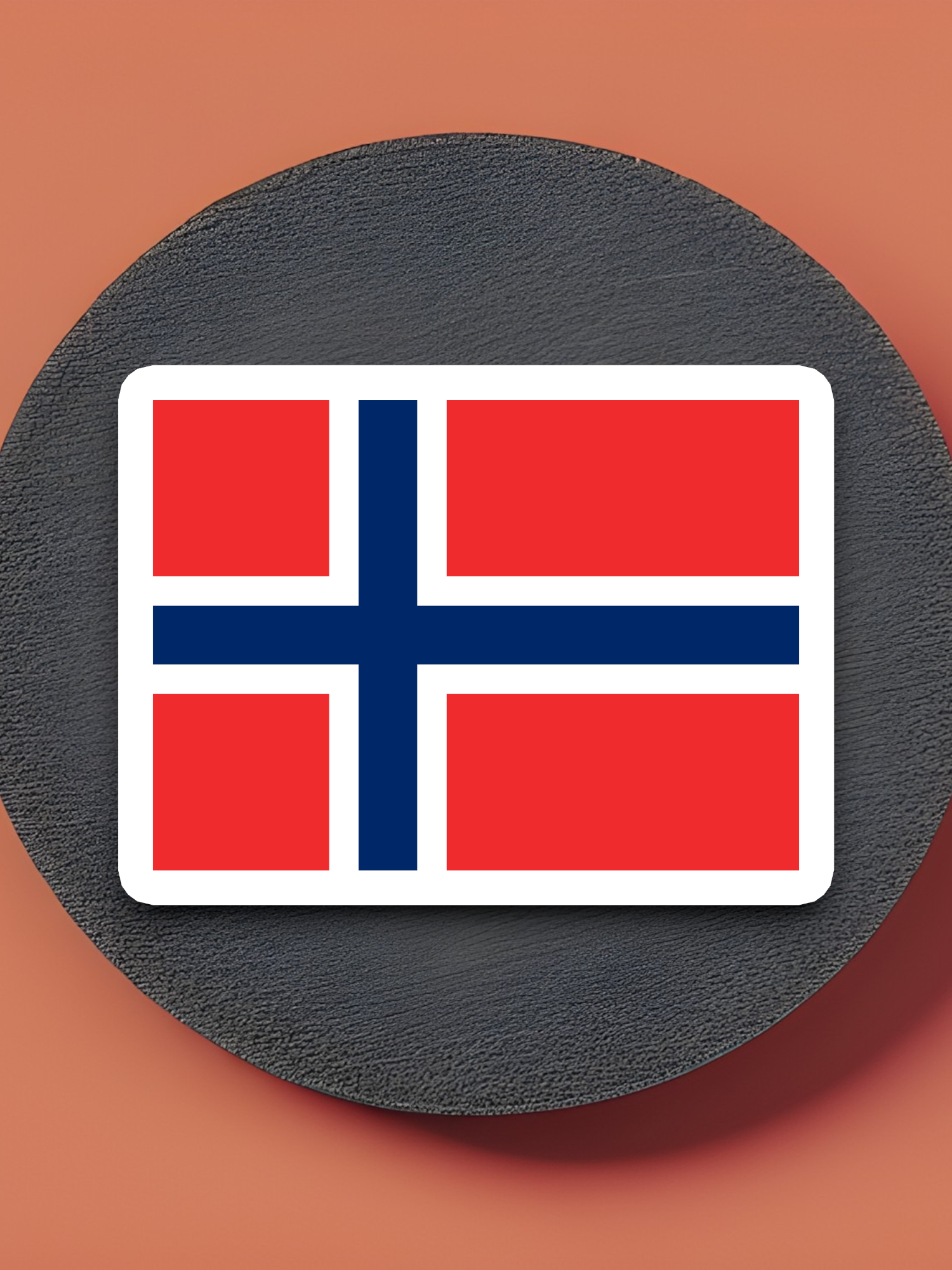 Svalbard and Jan Mayen Flag - International Country Flag Sticker