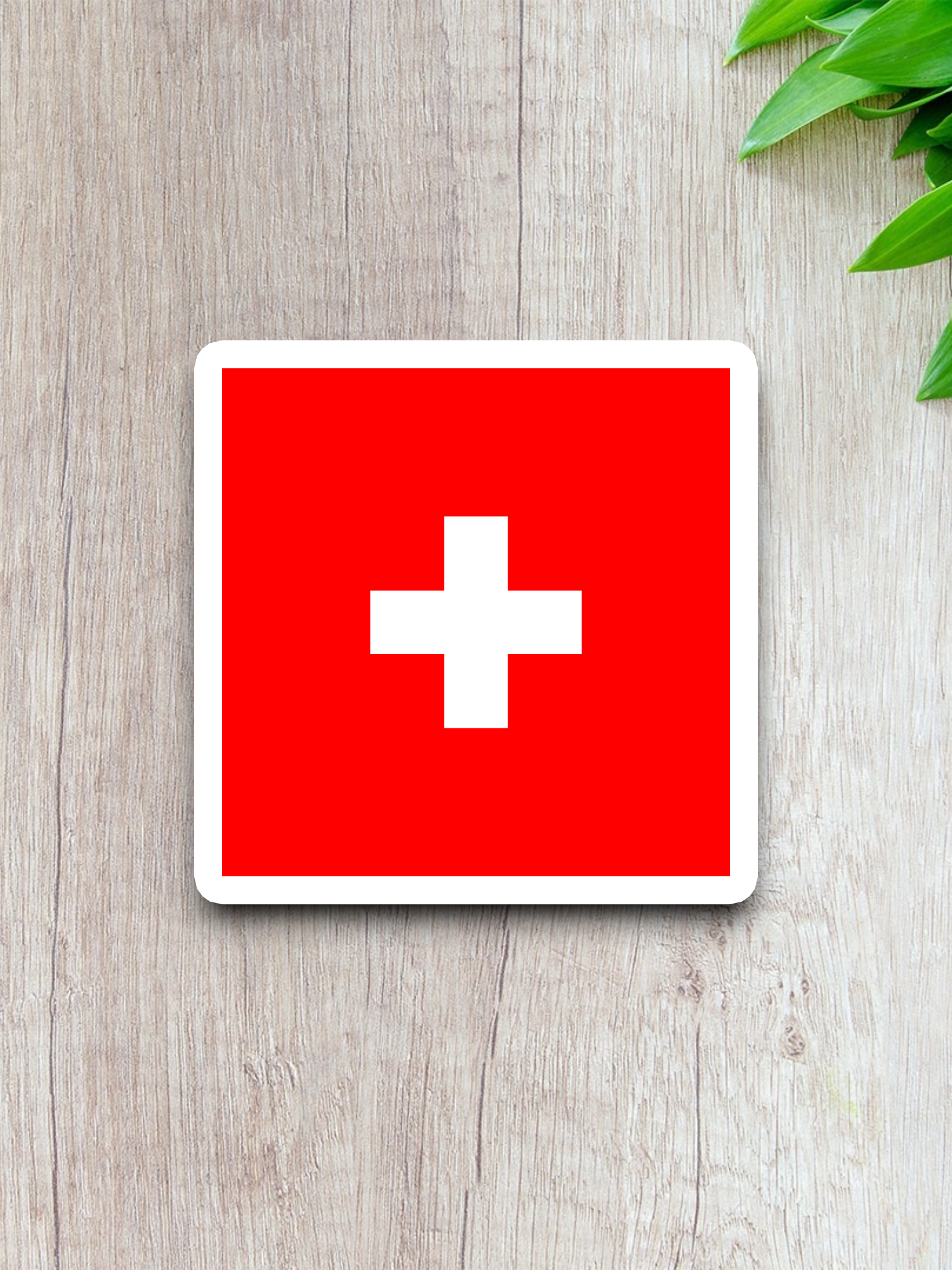 Switzerland Flag - International Country Flag Sticker
