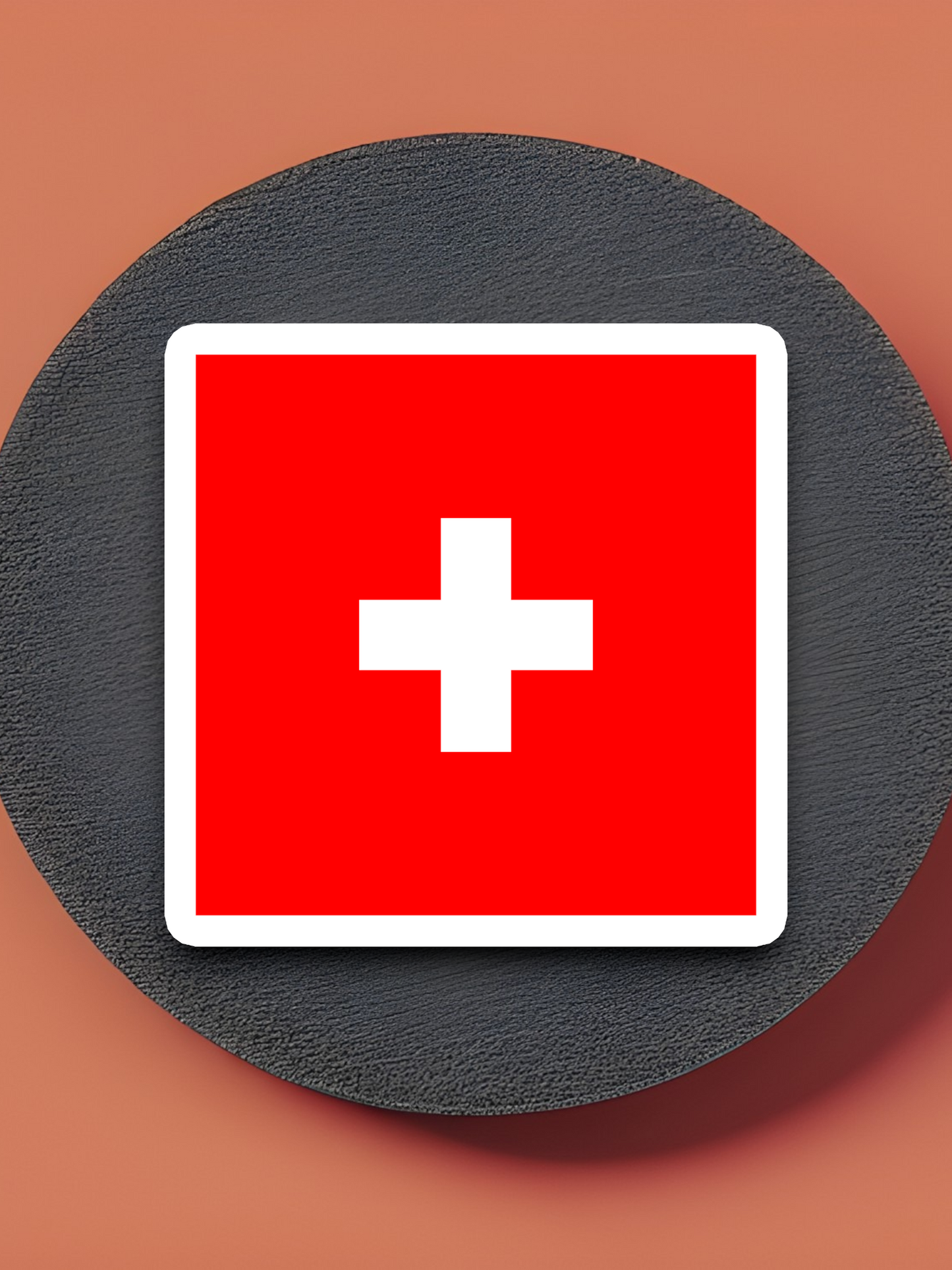 Switzerland Flag - International Country Flag Sticker
