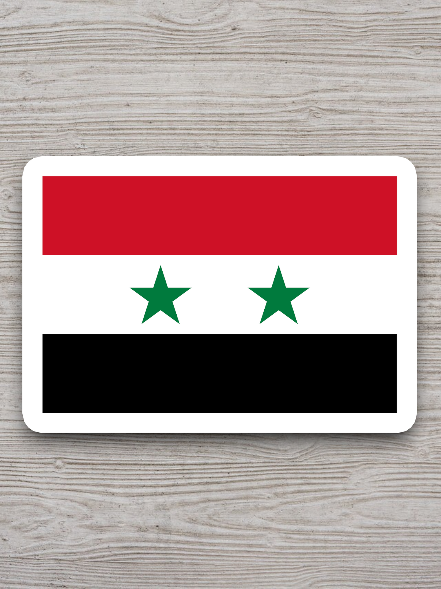 Syria Flag - International Country Flag Sticker