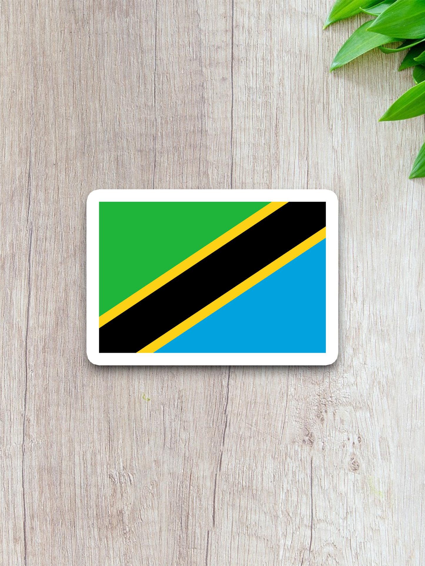 Tanzania Flag - International Country Flag Sticker