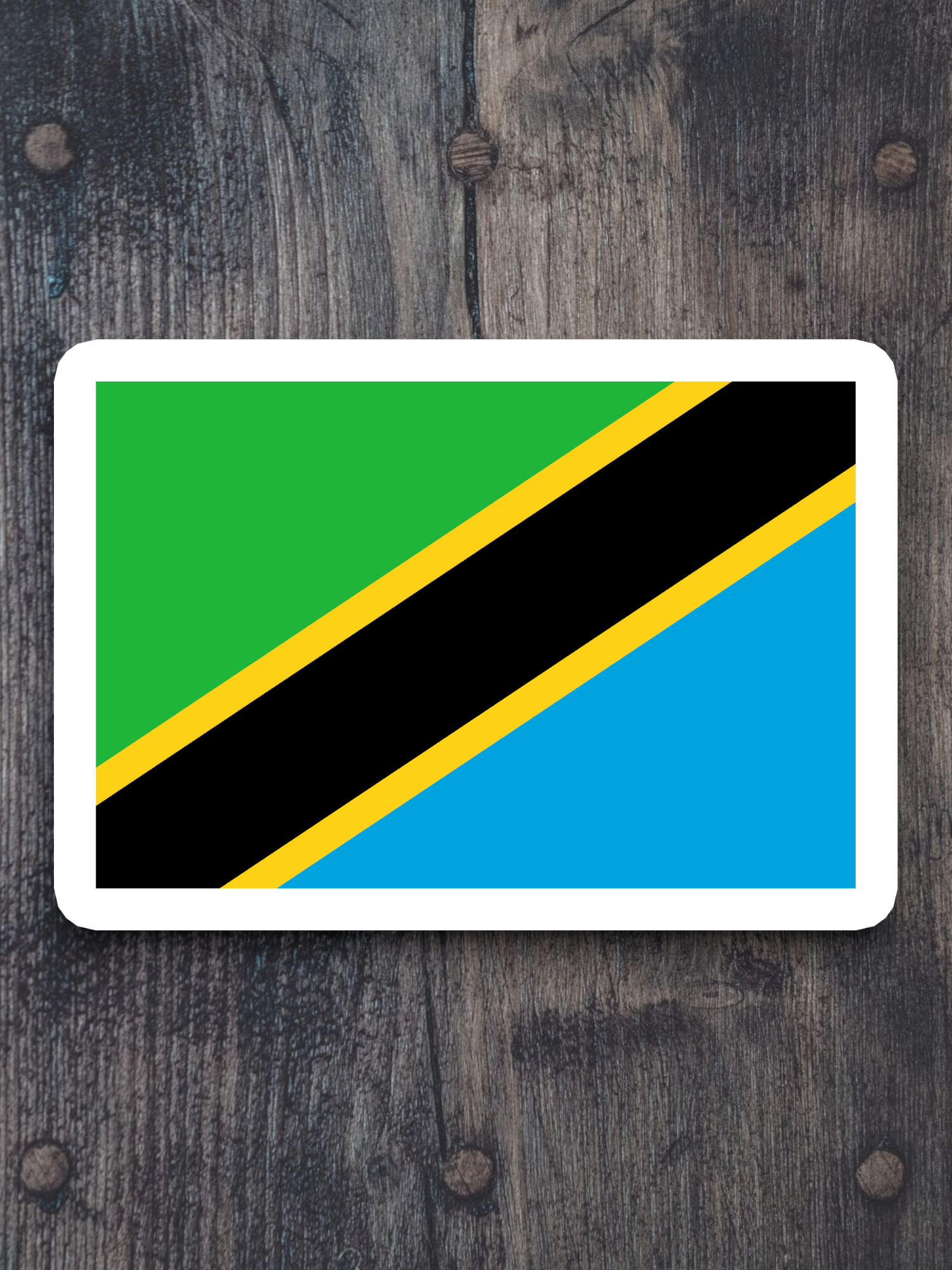 Tanzania Flag - International Country Flag Sticker