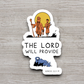 The Lord Will Provide Faith Sticker