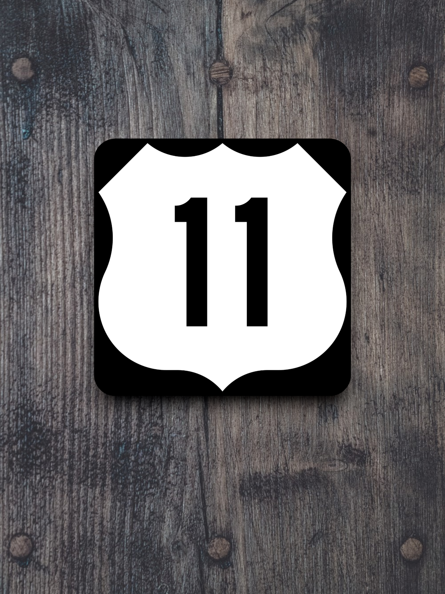 U.S. Route 11 Road Sign Sticker