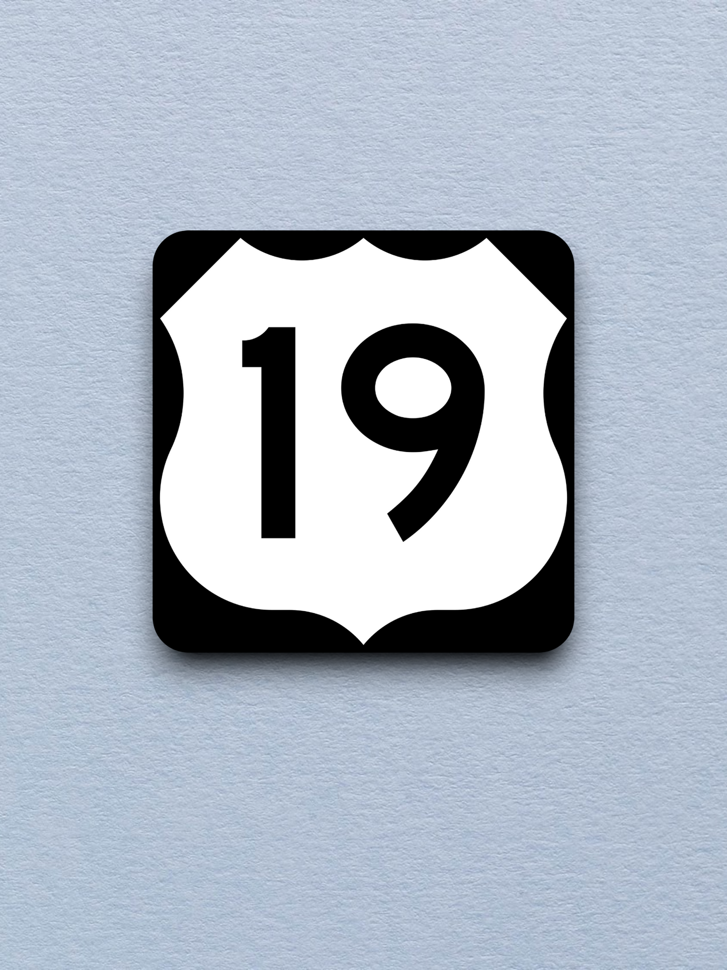 U.S. Route 19 Road Sign Sticker