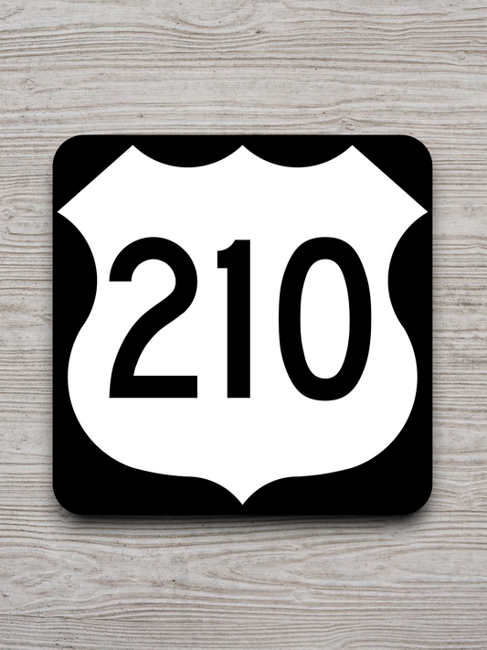 U.S. Route 210 Road Sign Sticker