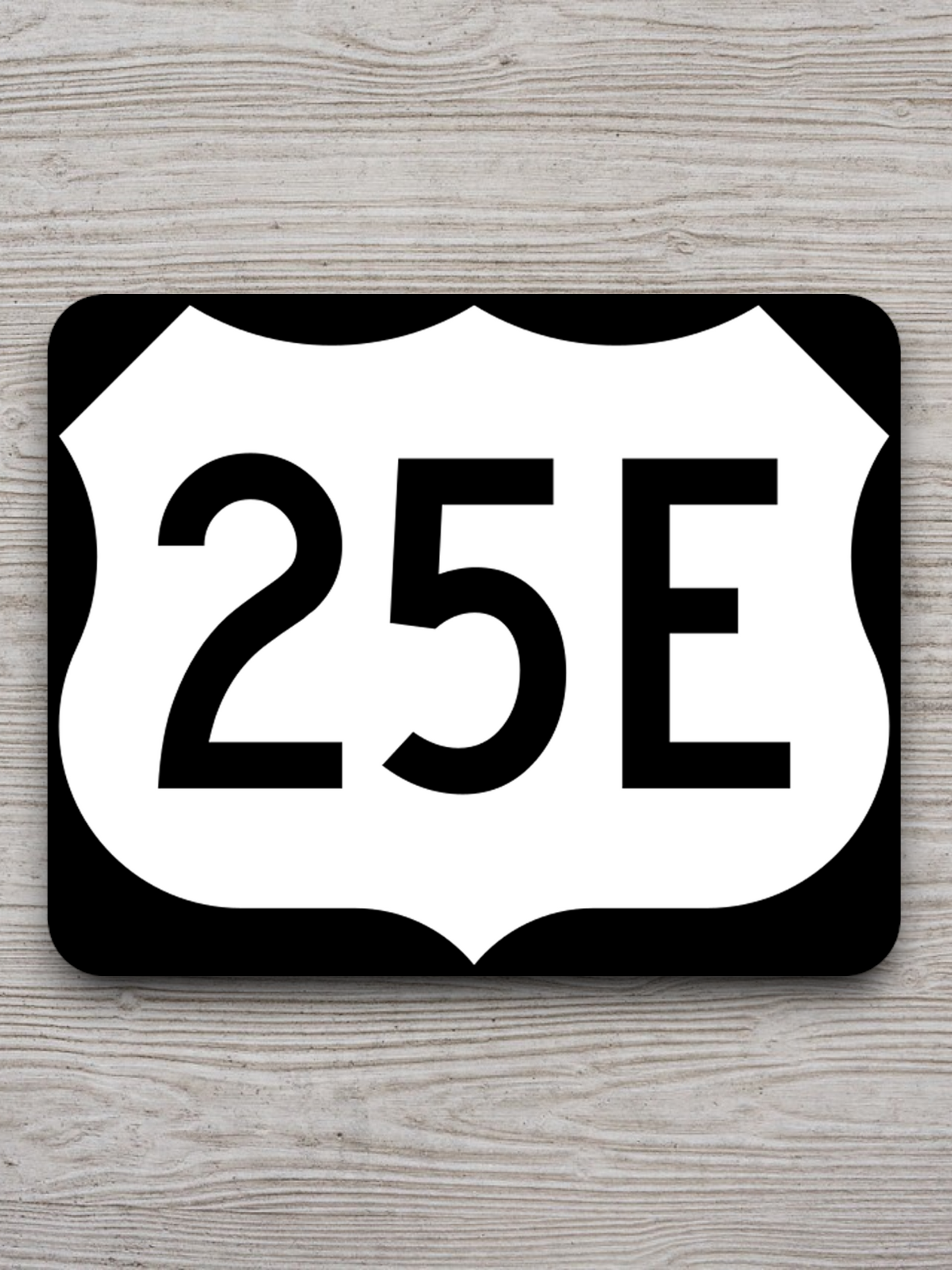 U.S. Route 25E Road Sign Sticker