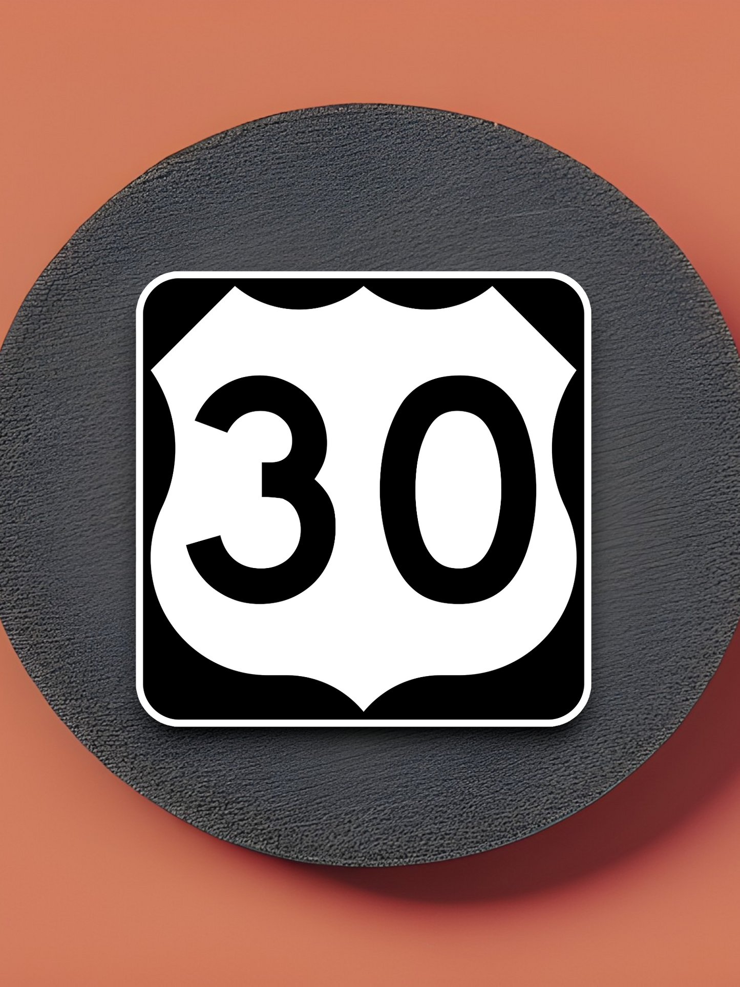 U.S. Route 30 Road Sign Sticker