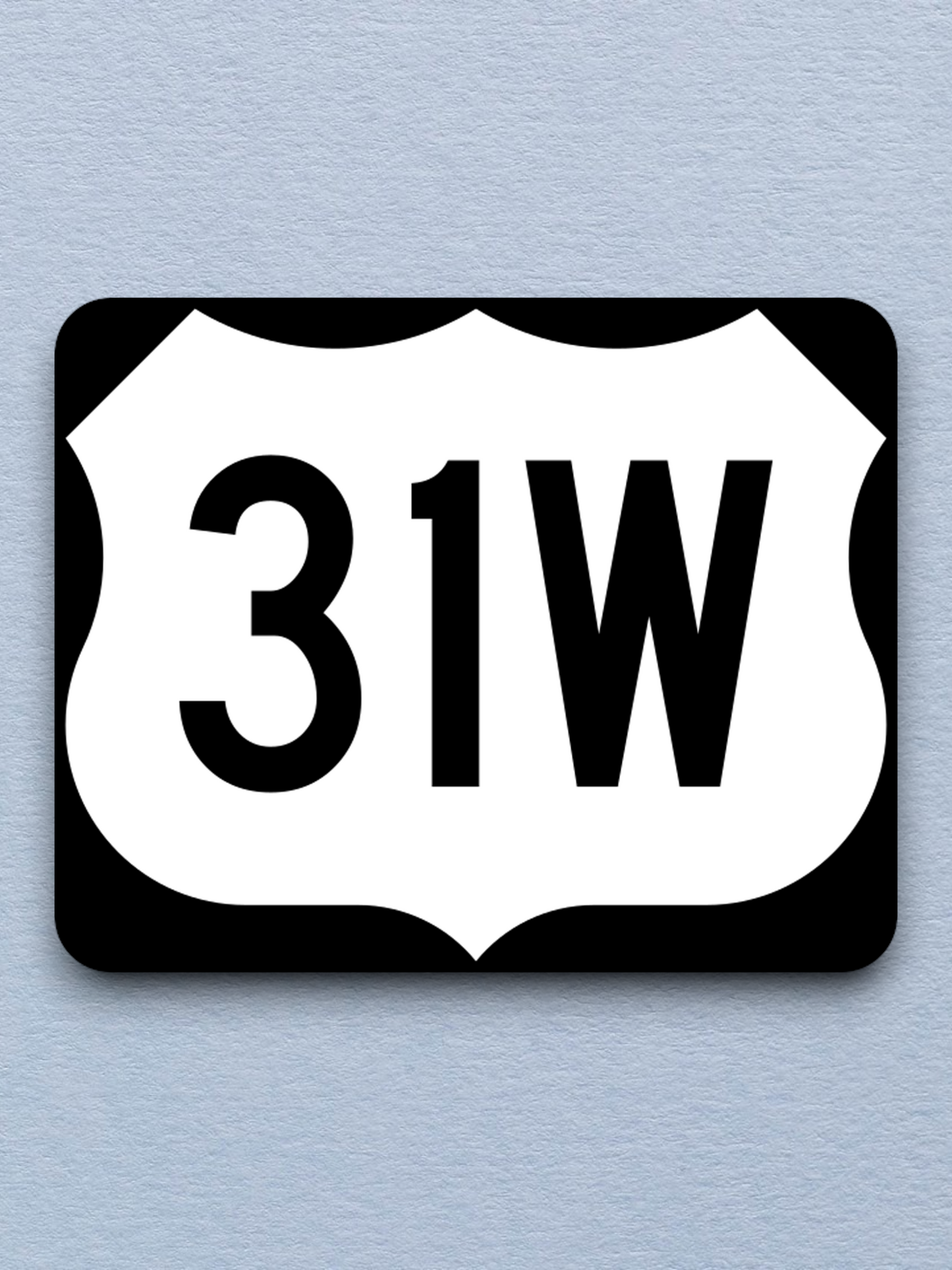 U.S. Route 31W Road Sign Sticker