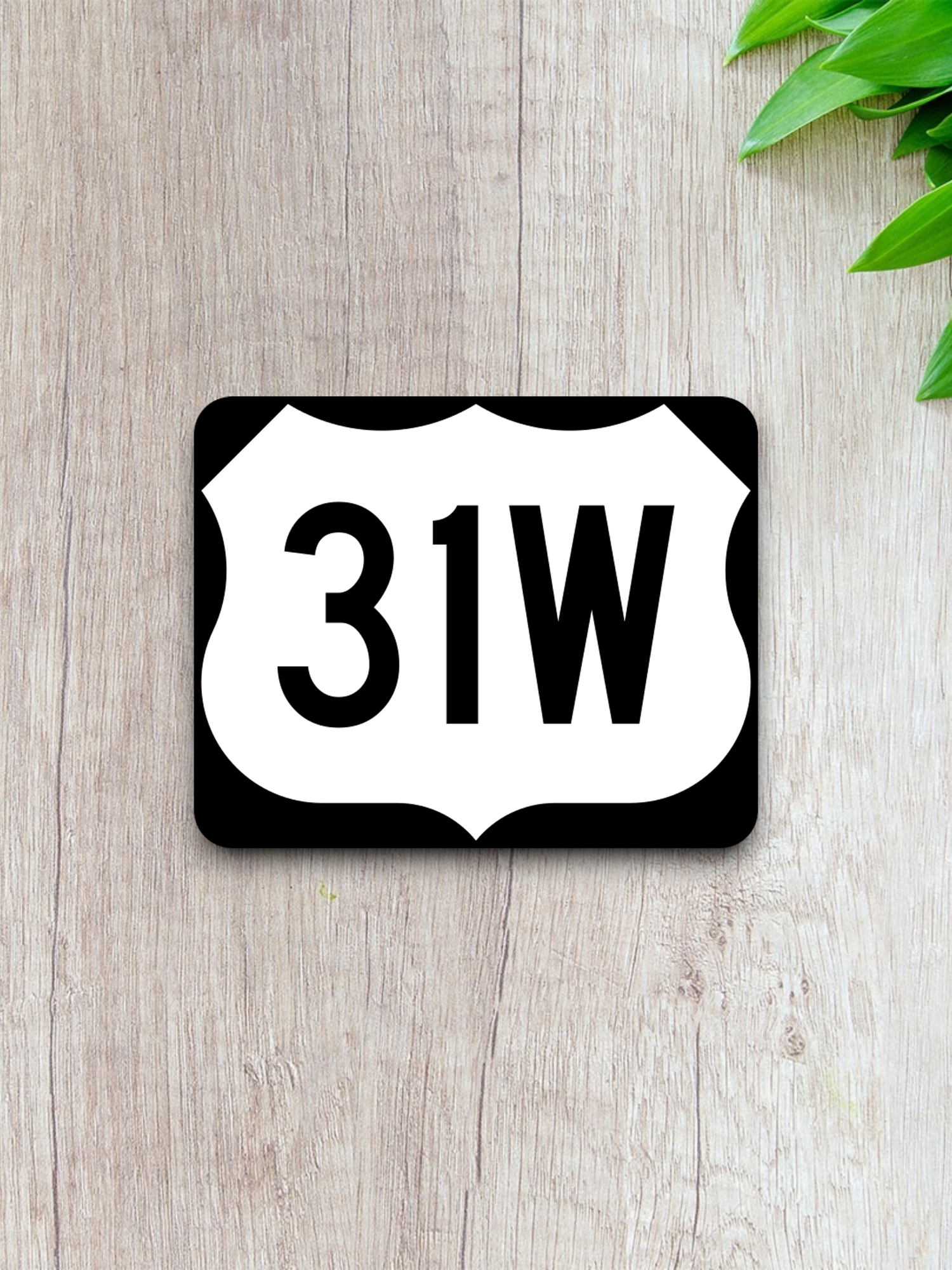 U.S. Route 31W Road Sign Sticker