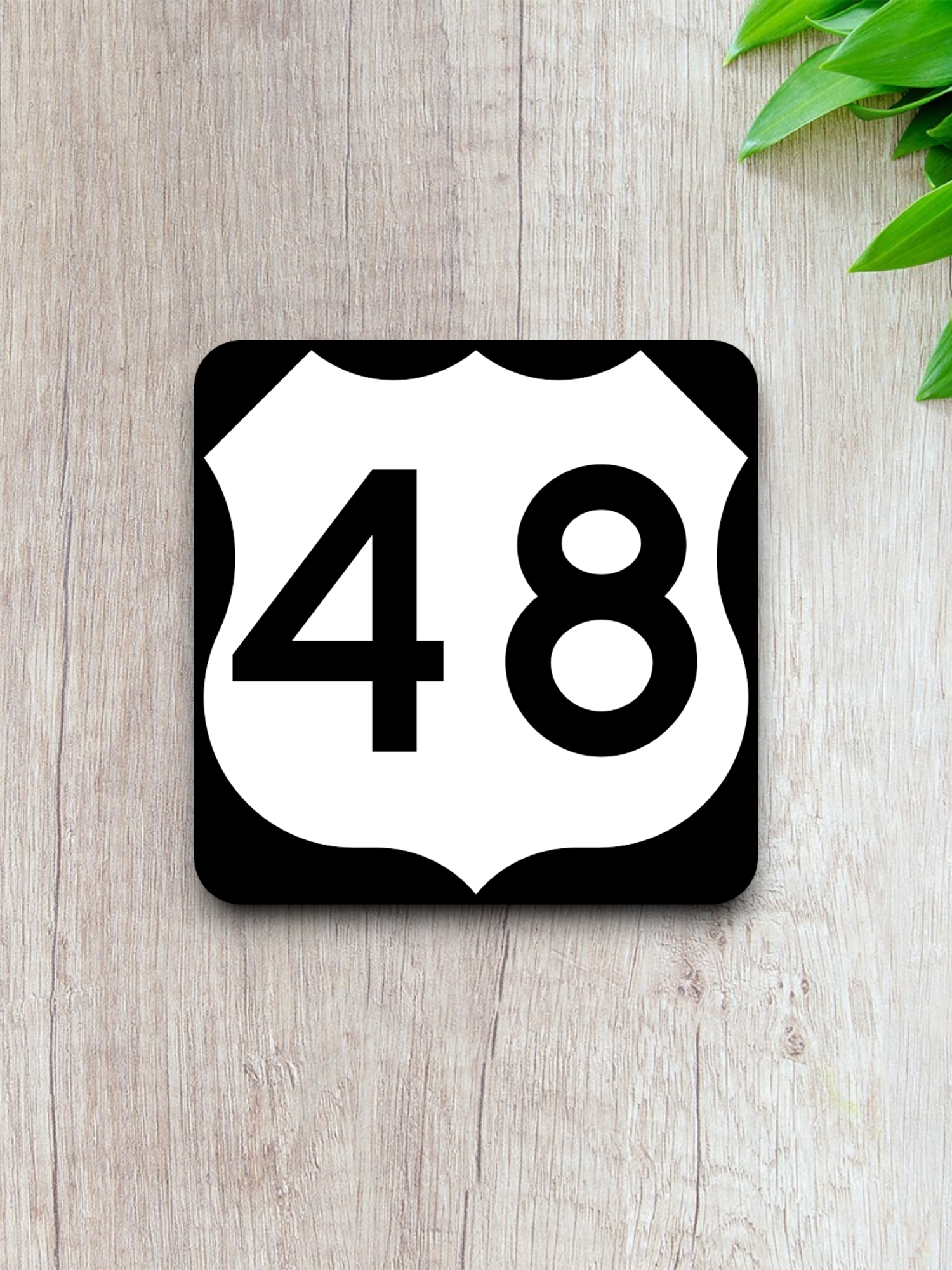 U.S. Route 48 Road Sign Sticker