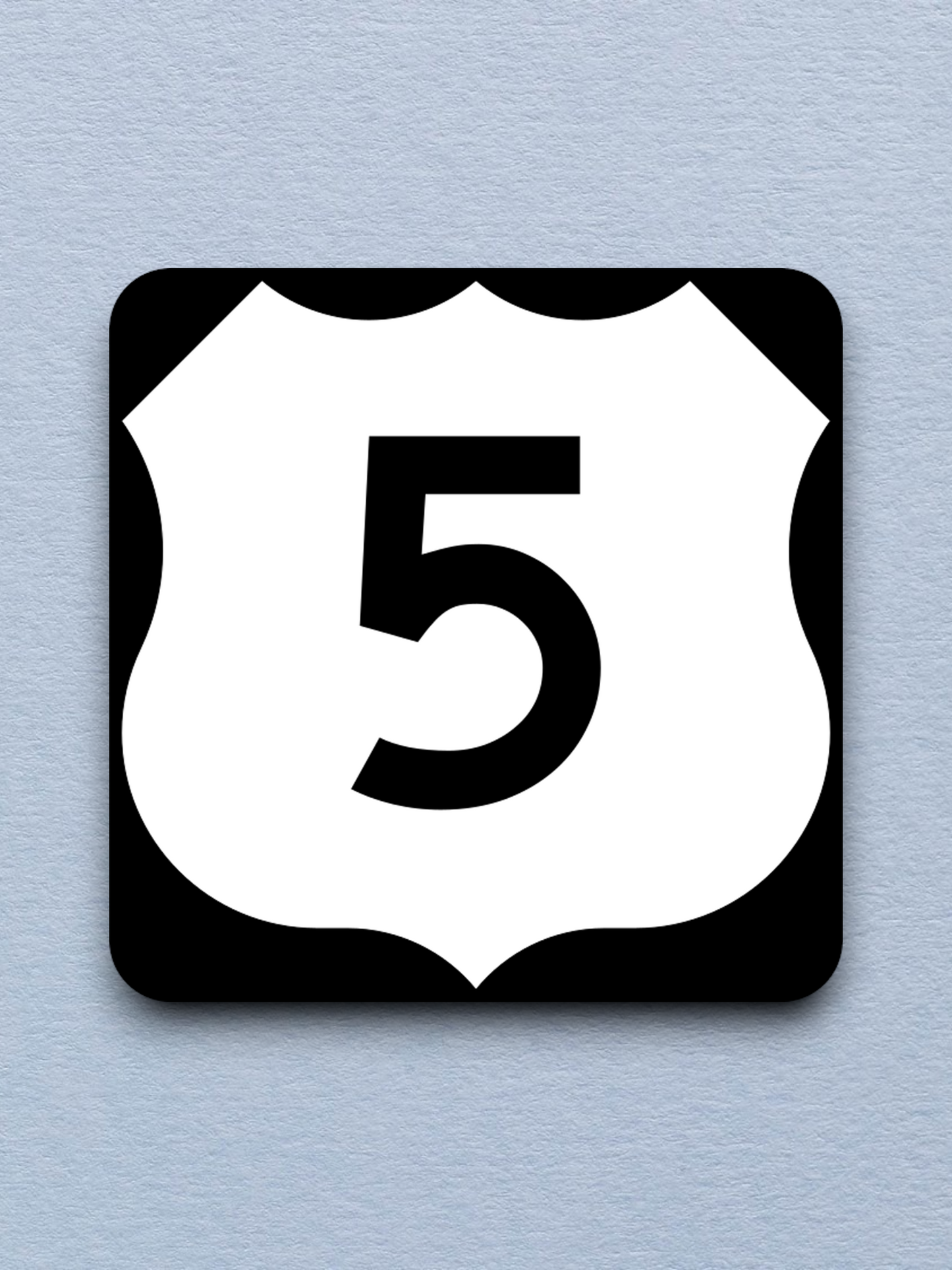 U.S. Route 5 Road Sign Sticker