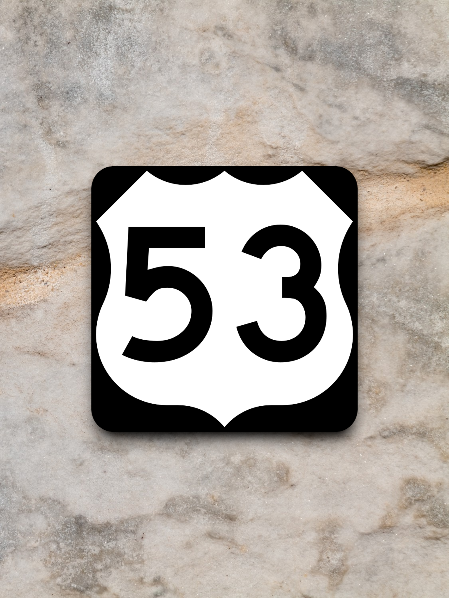 U.S. Route 53 Road Sign Sticker