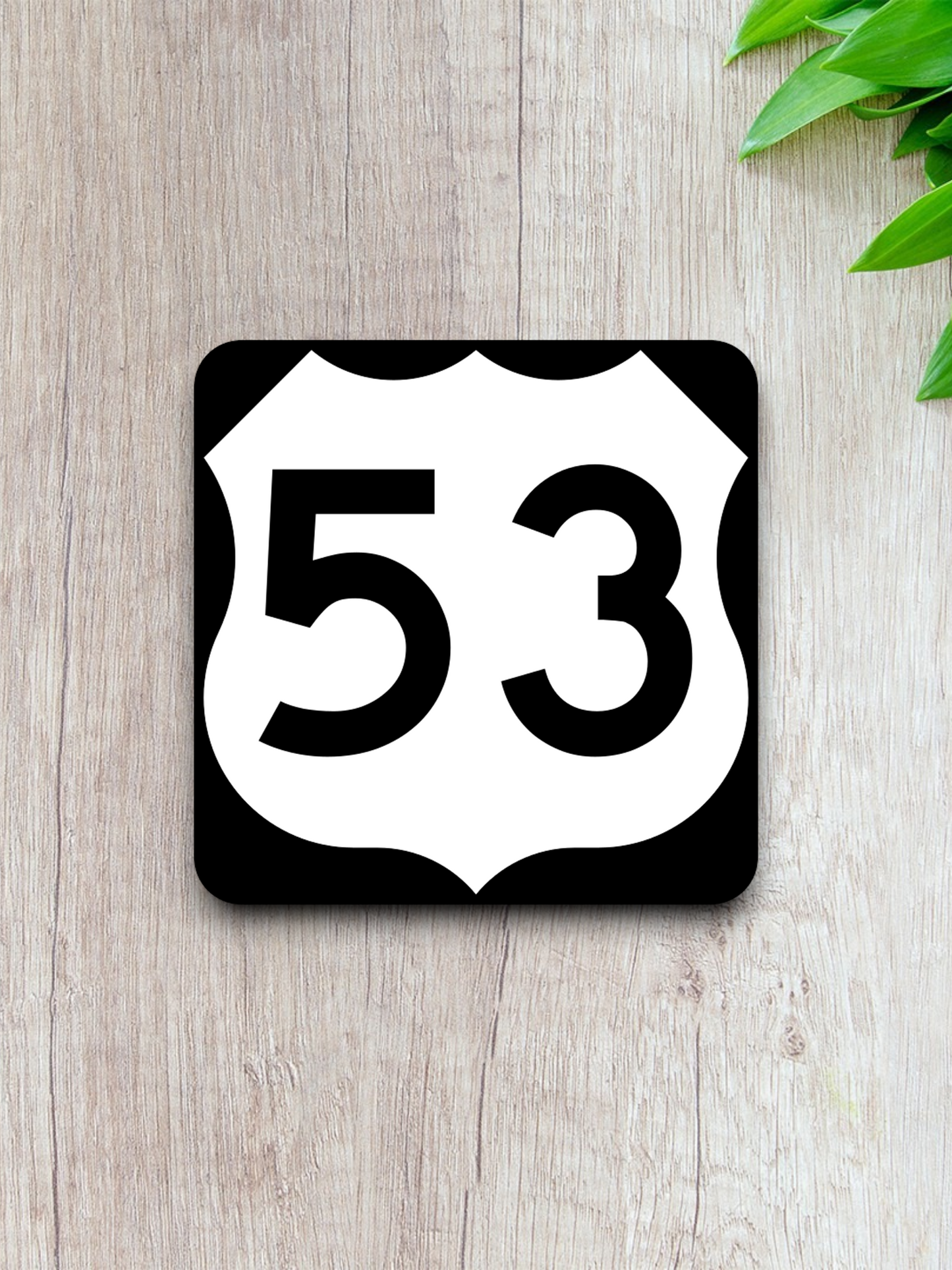 U.S. Route 53 Road Sign Sticker