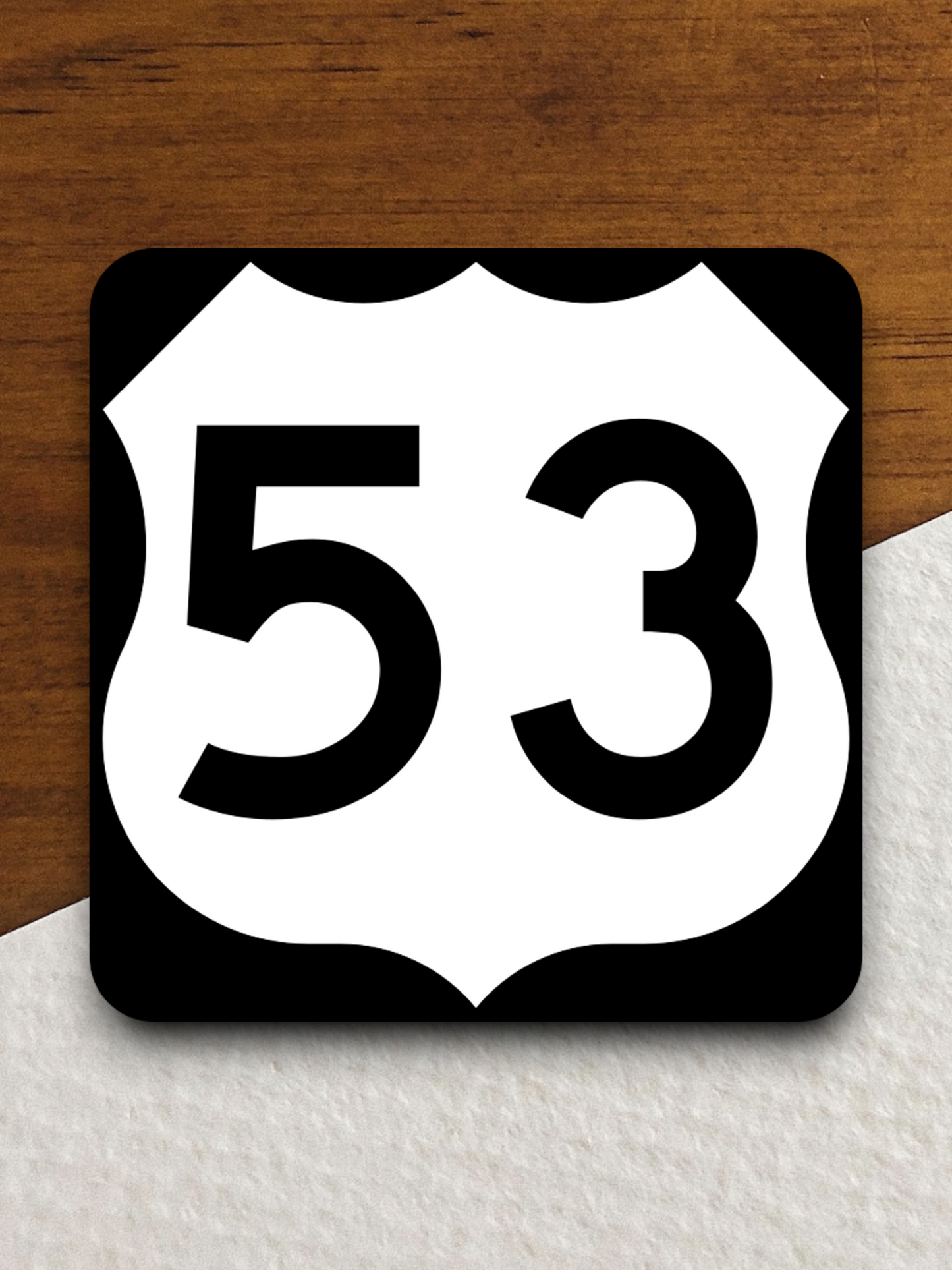 U.S. Route 53 Road Sign Sticker