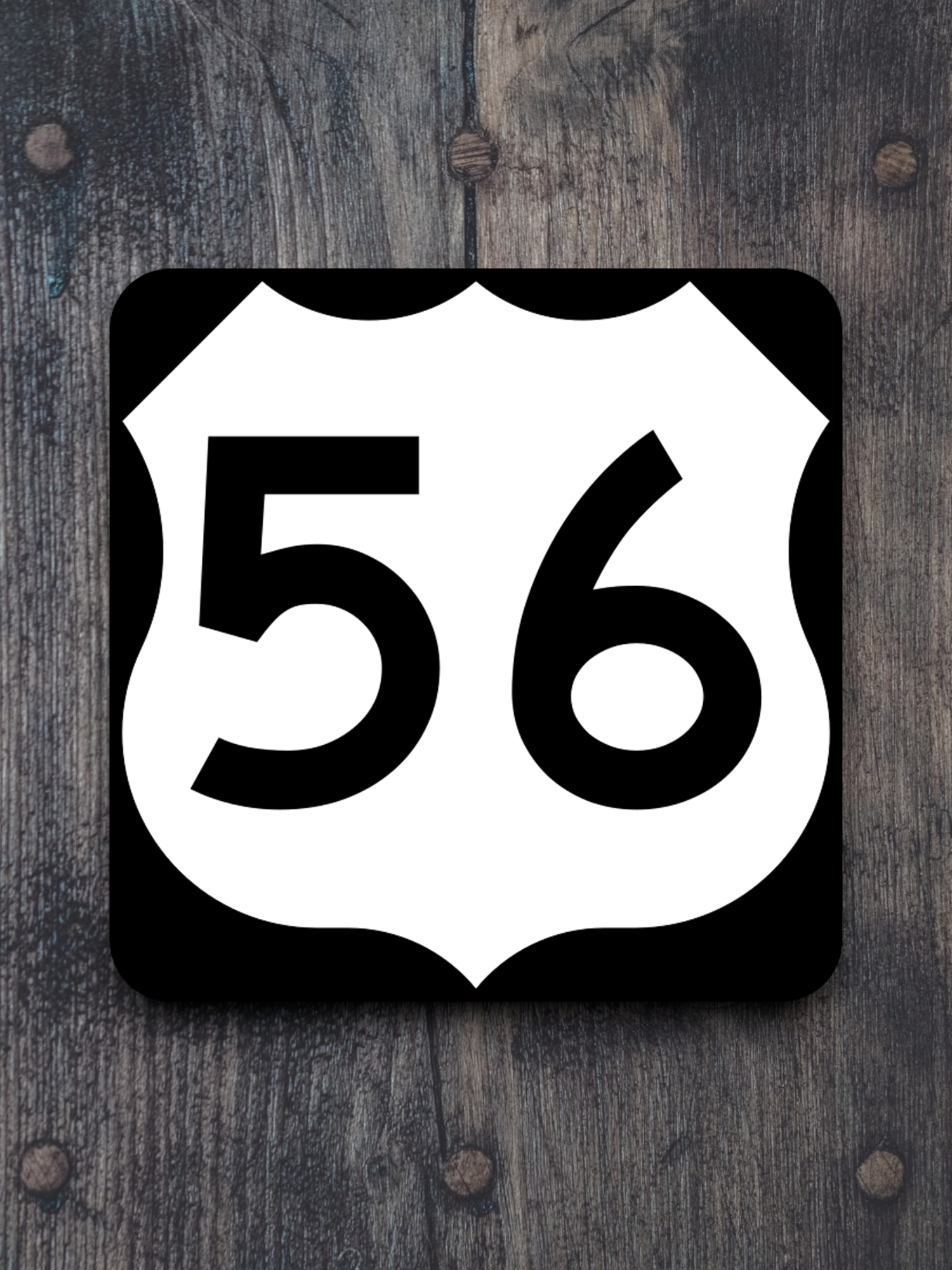 U.S. Route 56 Road Sign Sticker