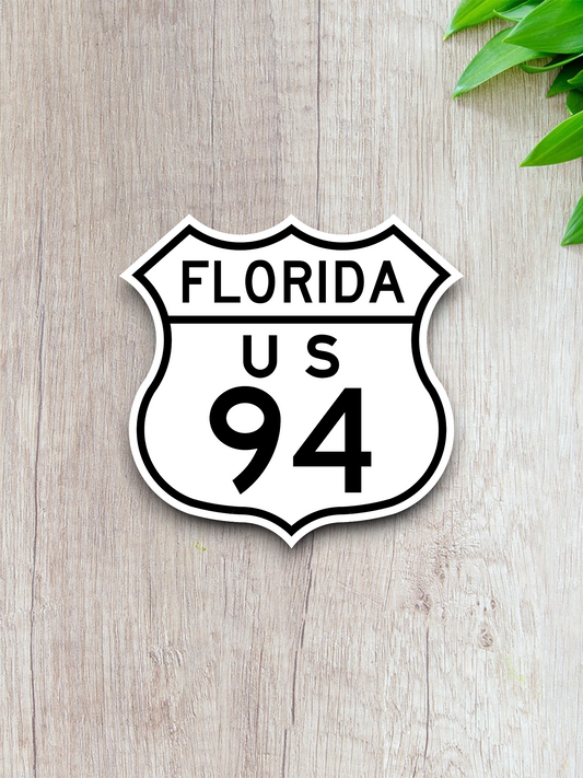 U.S. Route 94 Florida Road Sign Sticker