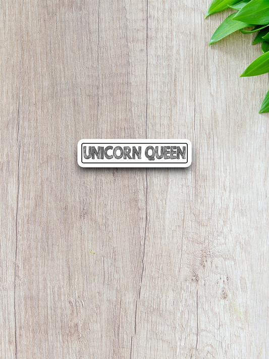 Unicorn Queen Animal Sticker