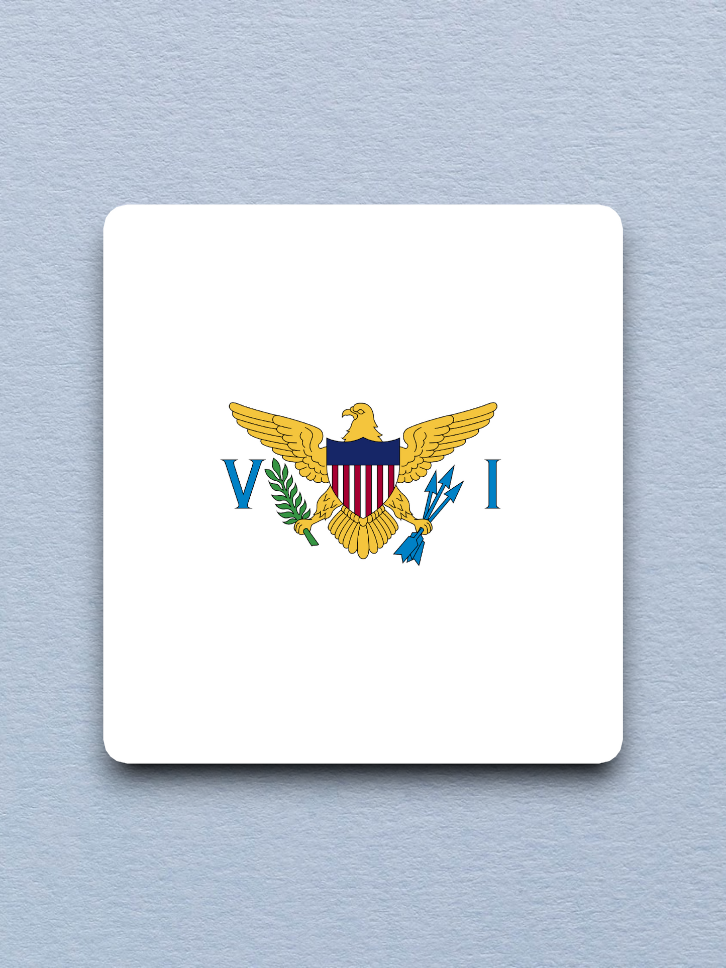United States Virgin Islands Flag - International Country Flag Sticker