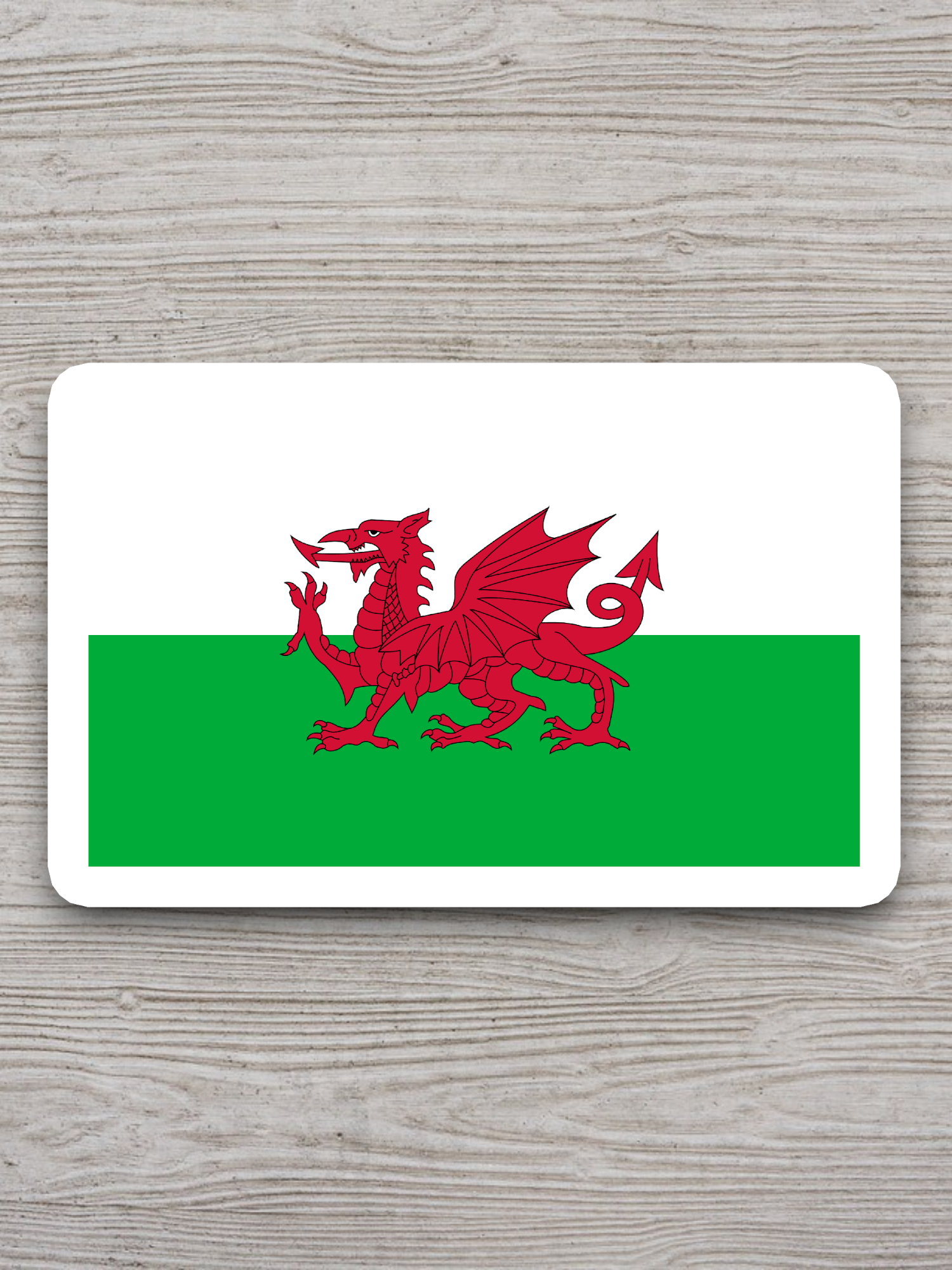 Wales Flag - International Country Flag Sticker