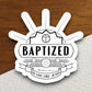 Baptized To Live Like Jesus sticker, religious sticker, baptized sticker, Jesus Christ sticker, faith sticker, Christian Faith, Faith Decal