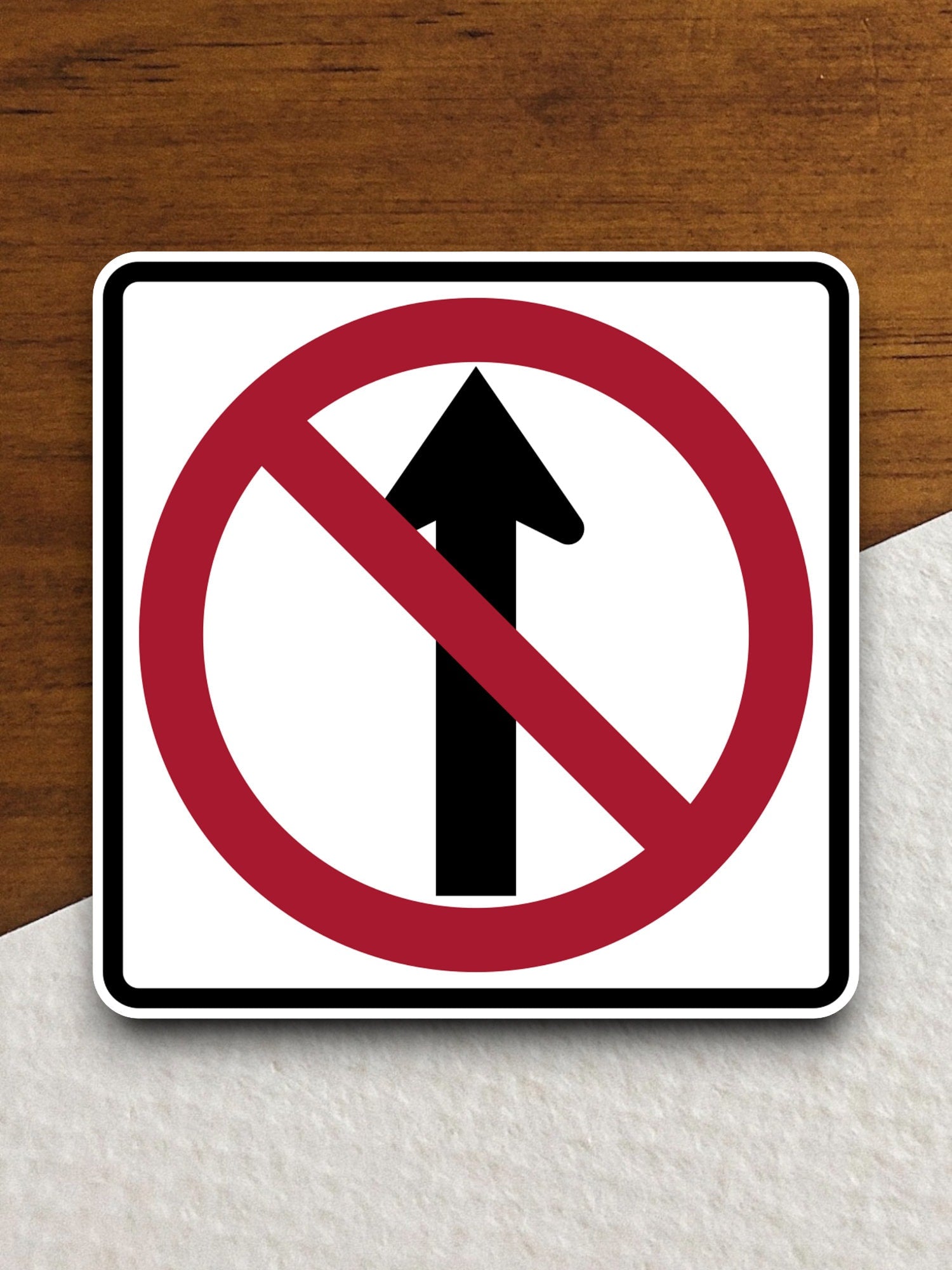 No Thru Movement  road sign stickers, Room Decor, Traffic Sticker, Road Sign Decoration, Road Work Signs, Building Signs, Traffic Sign