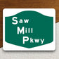 Saw Mill Parkway  road sign stickers, Room Decor, Traffic Sticker, Road Sign Decoration, Road Work Signs, Building Signs, Traffic Sign