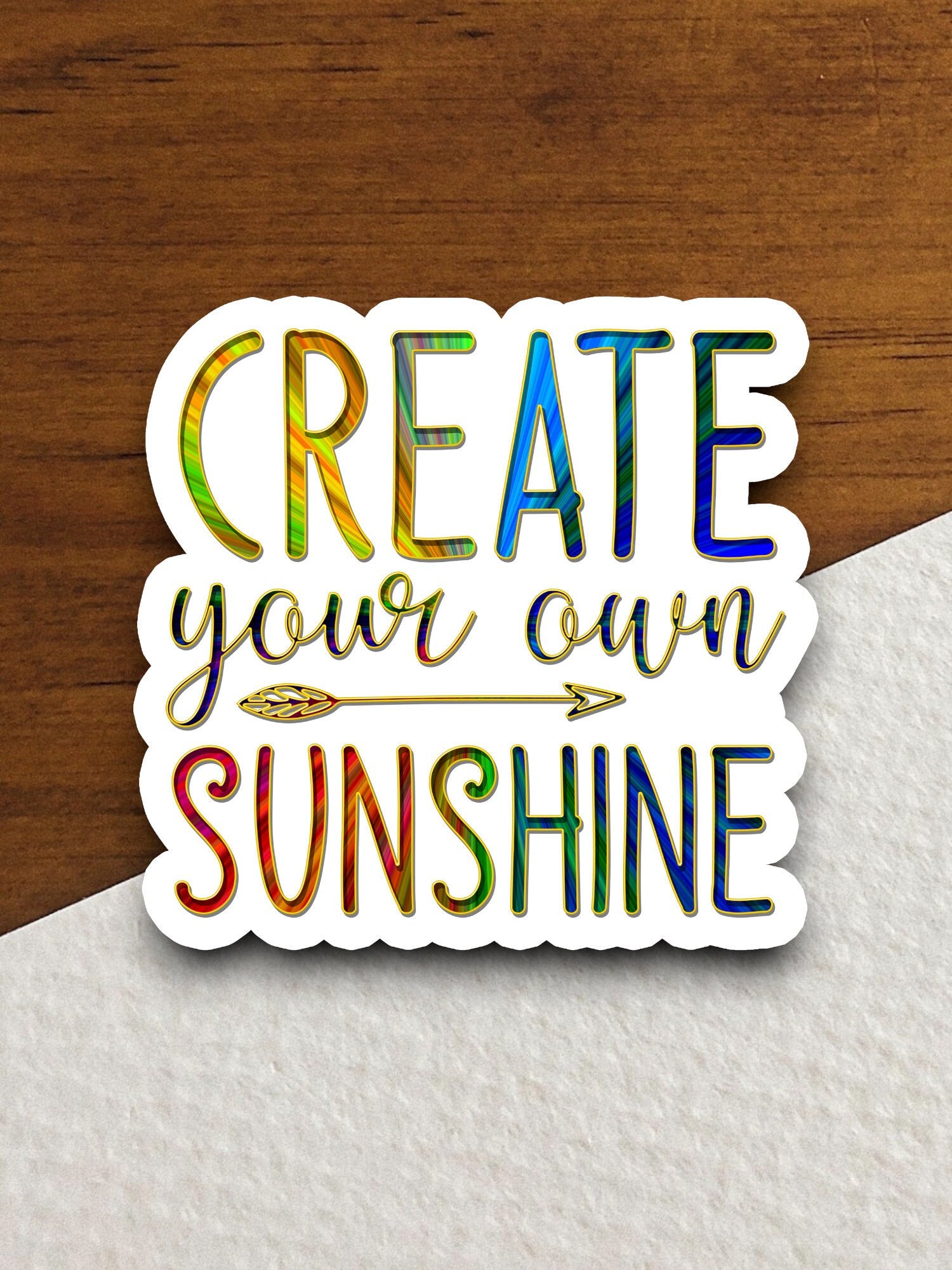 Create you own sunshine sticker, Religious Sticker, Faith Sticker, Worship Sticker, Christian Sticker, Scripture Sticker, Room Décor