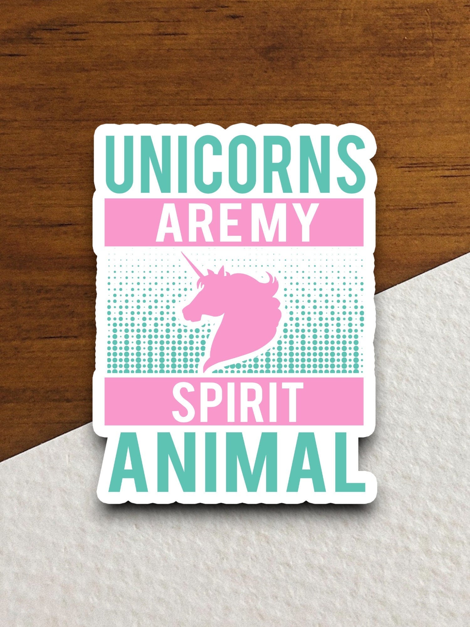 Unicorns are my spirit animal unicorn sticker, Funny Animal Sticker For Laptop, Water Bottle, Hydro flask, Phone, Computer, Gift