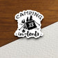 Camping Adventure Sticker, vacation sticker, travel sticker, room decor, water bottle sticker, laptop sticker