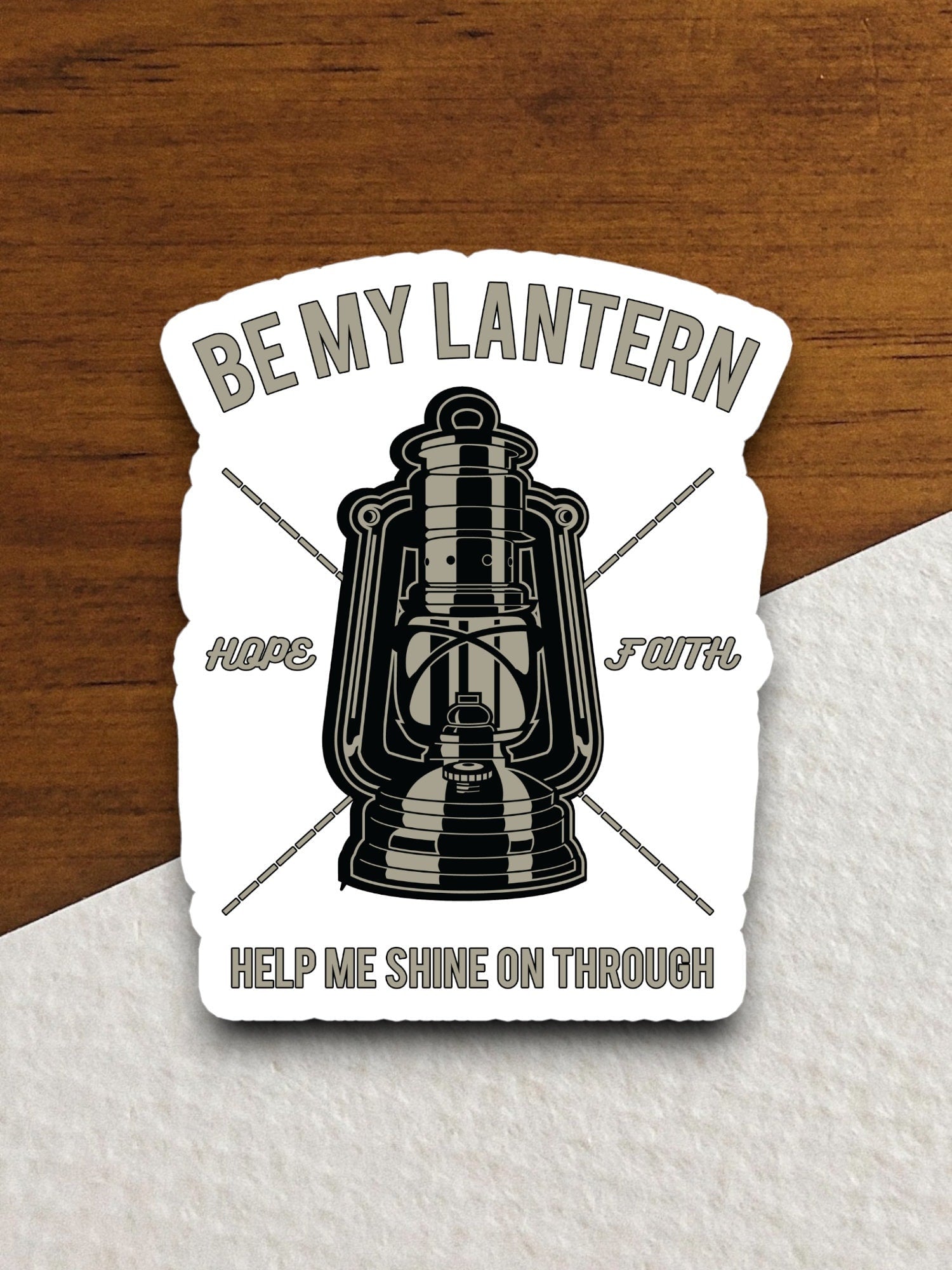 Be my lantern help me shine through sticker, religious sticker, lantern sticker, faith sticker, Worship Sticker, Christian Sticker