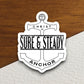 Christ my sure and steady anchor sticker, Christ sticker, Religious Sticker, Faith Sticker, Worship Sticker, Christian Sticker, Room Décor