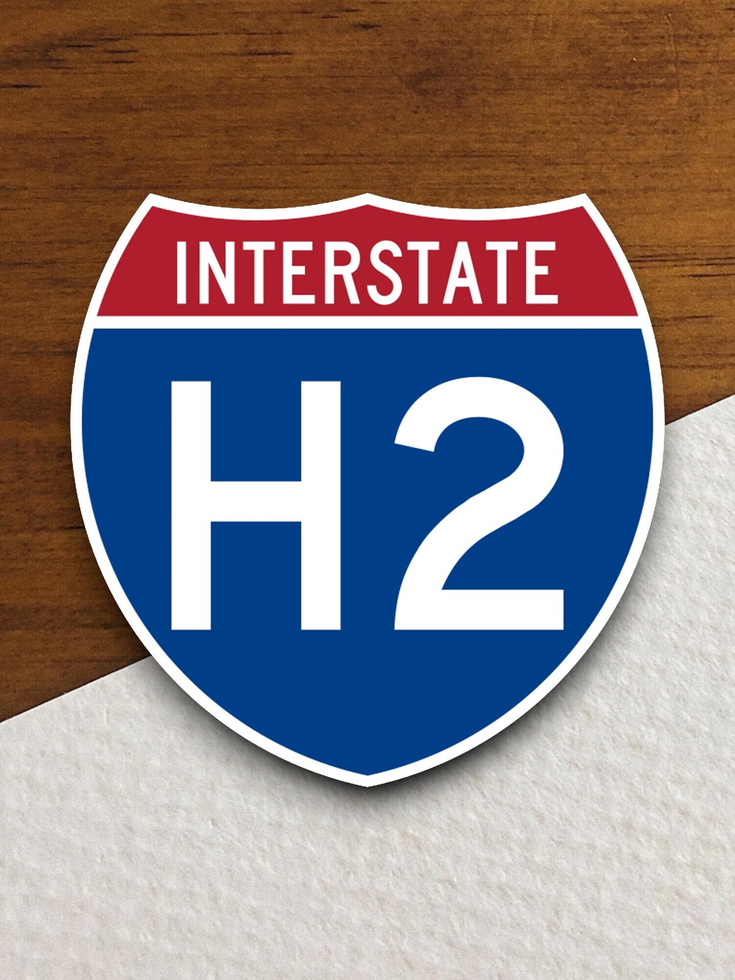 Interstate route  h2 sticker,, Interstate Highway Sign Expressway Stickers, Highway Sign Road Trip Sticker, Room Décor