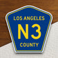 Los Angeles county n3  road sign stickers, Room Decor, Traffic Sticker, Road Sign Decoration, Road Work Signs, Building Signs, Traffic Sign