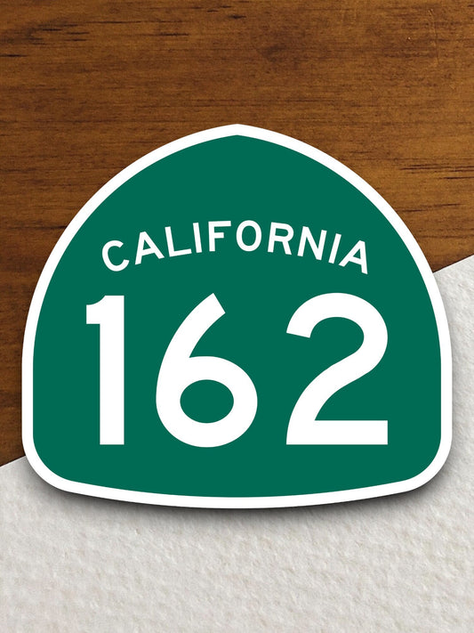 California state route 162 road sign sticker, road trip sticker, highway sign, room decor, travel sticker