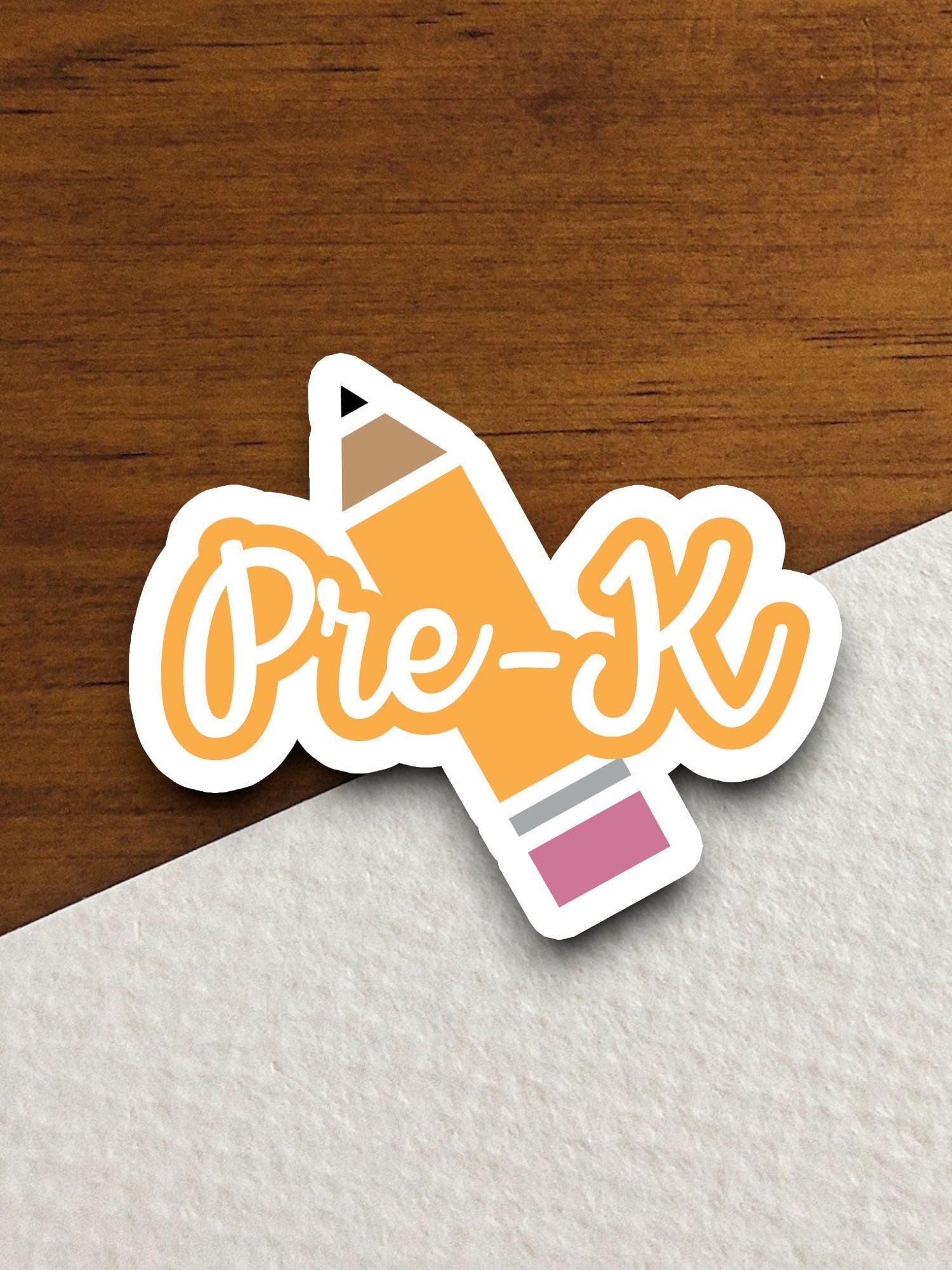 Pre-K Sticker, Teacher Sticker, Education Sticker, School Sticker, Cute Sticker, Room Decor, Kindergarten Sticker, Back to School