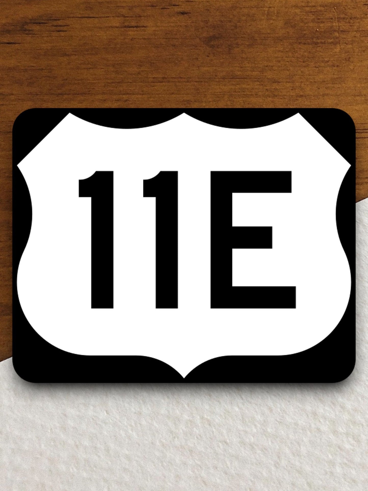 United States route 11e road sign sticker, road trip sticker, highway sign, room decor, travel sticker