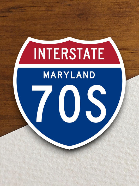 Interstate route  70s maryland sticker, Interstate Highway Sign Expressway Stickers, Highway Sign Road Trip Sticker, Room Décor