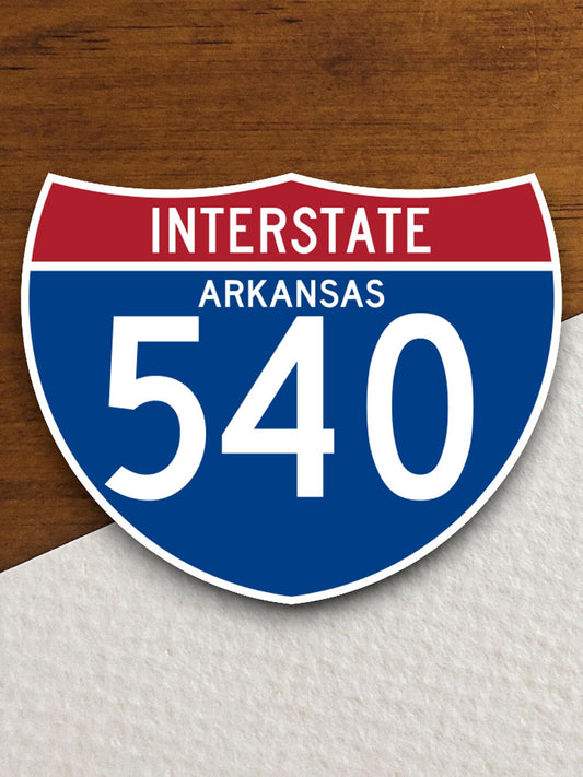 Interstate route  540 arkansas sticker, Interstate Highway Sign Expressway Stickers, Highway Sign Road Trip Sticker, Room Décor