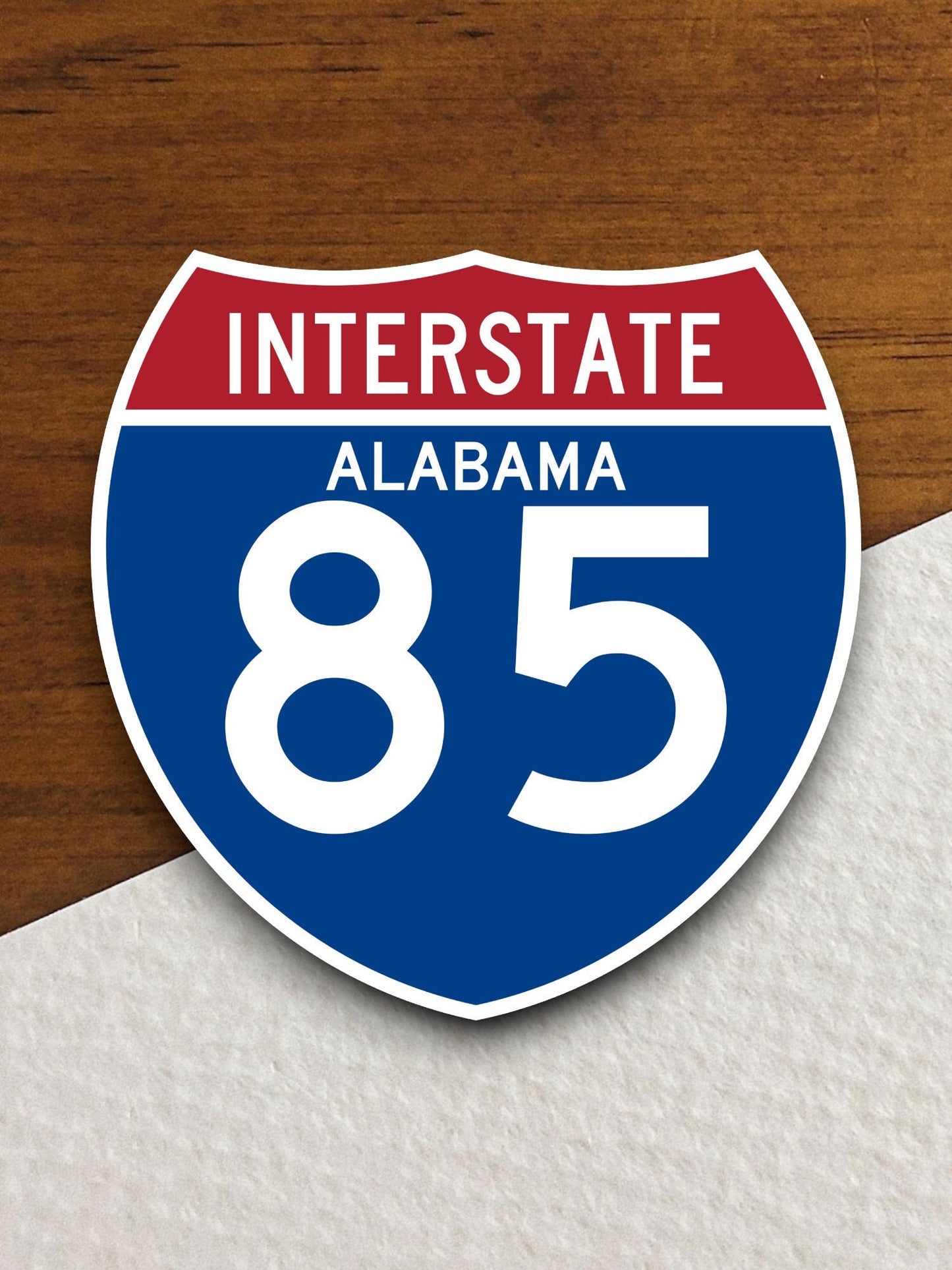 Interstate route  85 alabama sticker, Interstate Highway Sign Expressway Stickers, Highway Sign Road Trip Sticker, Room Décor