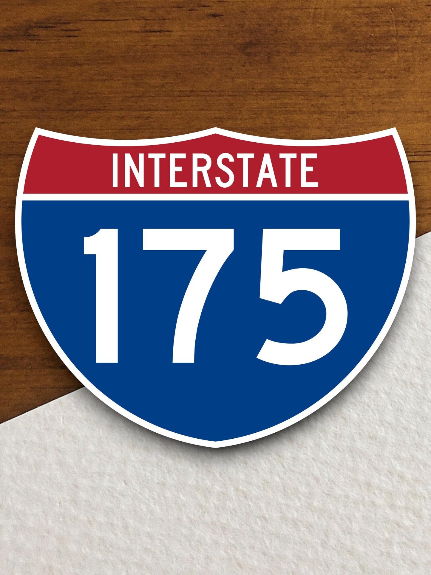 Interstate route  175 sticker, Interstate Highway Sign Expressway Stickers, Highway Sign Road Trip Sticker, Room Décor