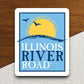 Illinois river road  road sign stickers, Room Decor, Traffic Sticker, Road Sign Decoration, Road Work Signs, Building Signs, Traffic Sign