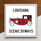 Louisiana scenic byways  road sign stickers, Room Decor, Traffic Sticker, Road Sign Decoration, Road Work Signs, Building Signs