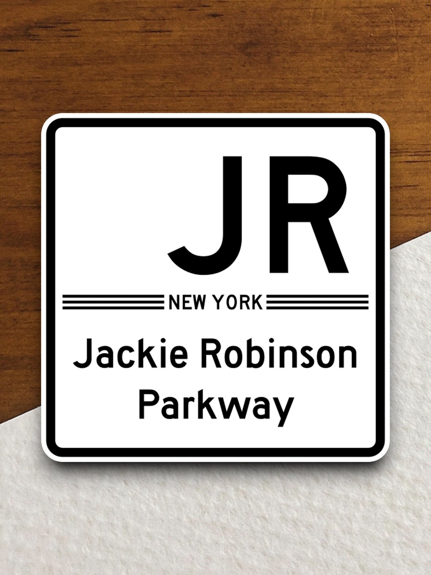 Jackie Robinson parkway  road sign stickers, Room Decor, Traffic Sticker, Road Sign Decoration, Road Work Signs, Building Signs