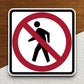 No pedestrians  road sign stickers, Room Decor, Traffic Sticker, Road Sign Decoration, Road Work Signs, Traffic Sign