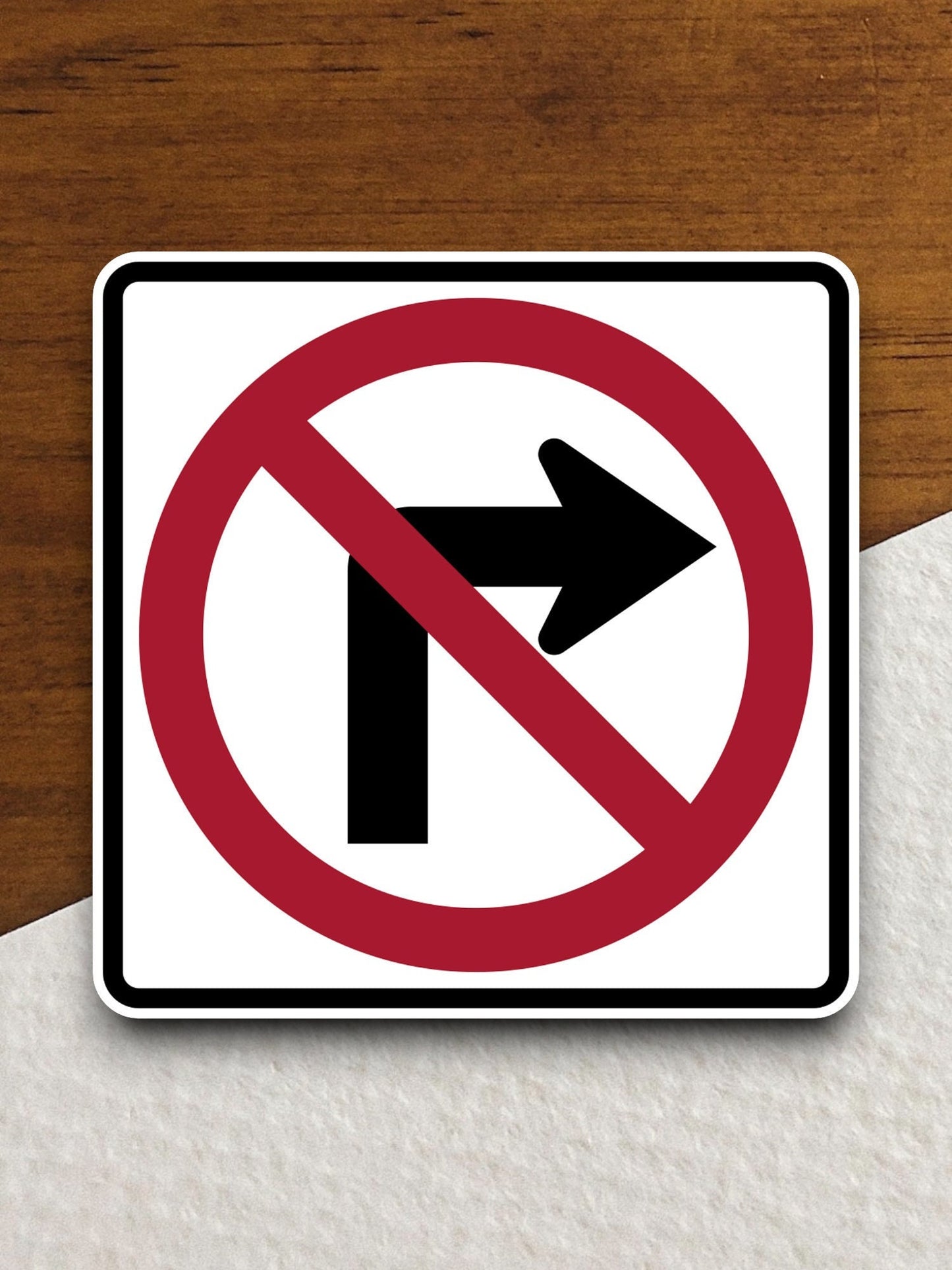 No right turn  road sign stickers, Room Decor, Traffic Sticker, Road Sign Decoration, Road Work Signs, Traffic Sign