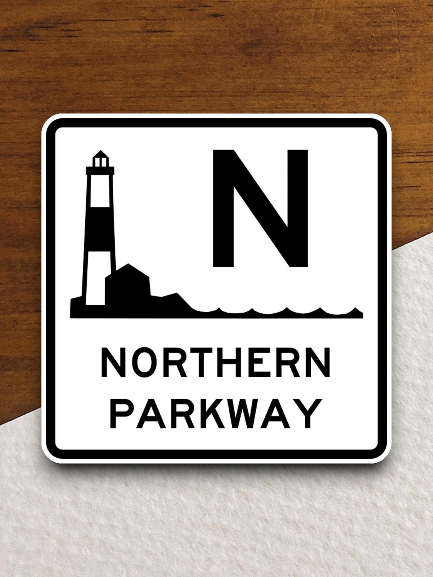 Northern parkway  road sign stickers, Room Decor, Traffic Sticker, Road Sign Decoration, Road Work Signs, Building Signs, Traffic Sign